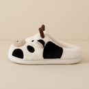 Cow Plush Slippers