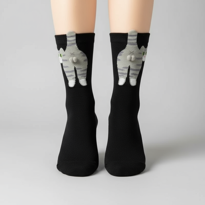 Chaussettes chat - Paire 3